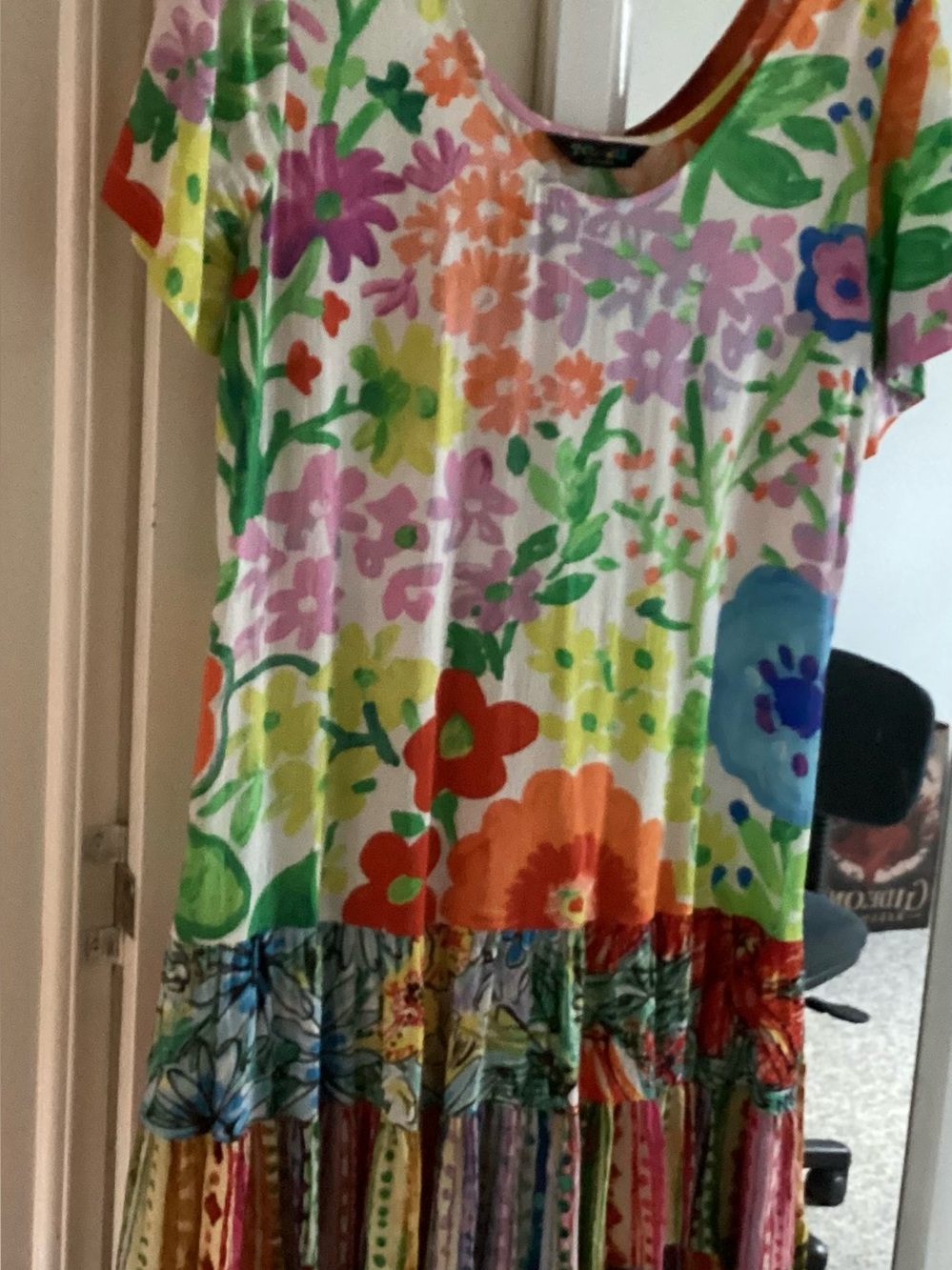 Jam’s World Multicolor Floral Flutter Dress
